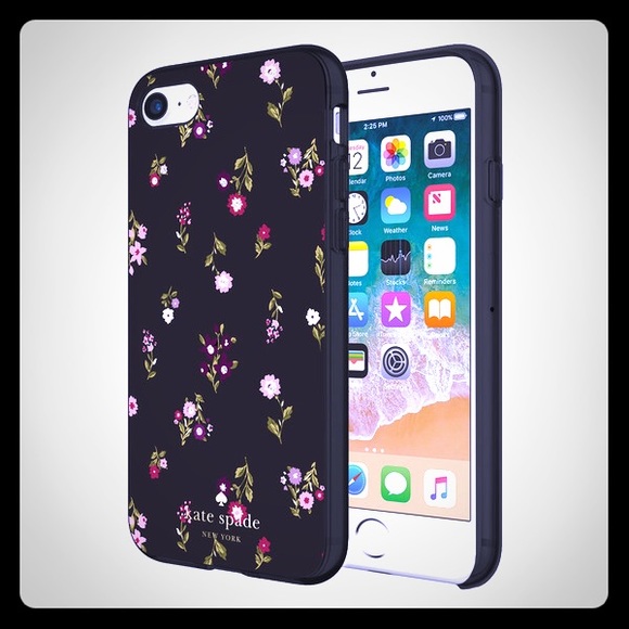 kate spade Accessories Kate Spade Black Floral Phone Case For Iphone